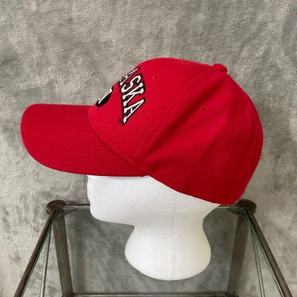 Nebraska Huskers Hat Fitted Mens 7 1/4 embroidered DH Zephya Logo cap hat - Picture 2 of 6